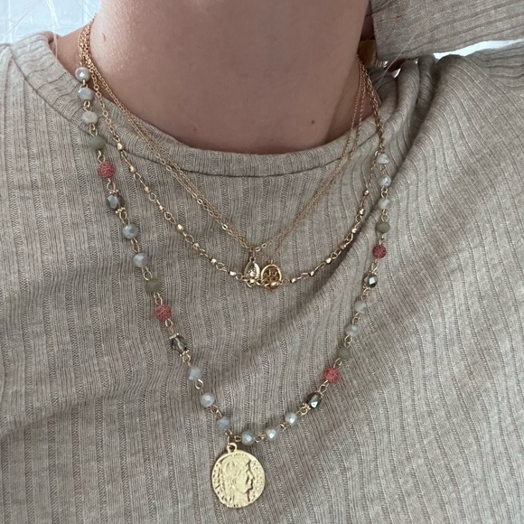 Aster Calix Layered Necklace - OS - Picture 7 of 9